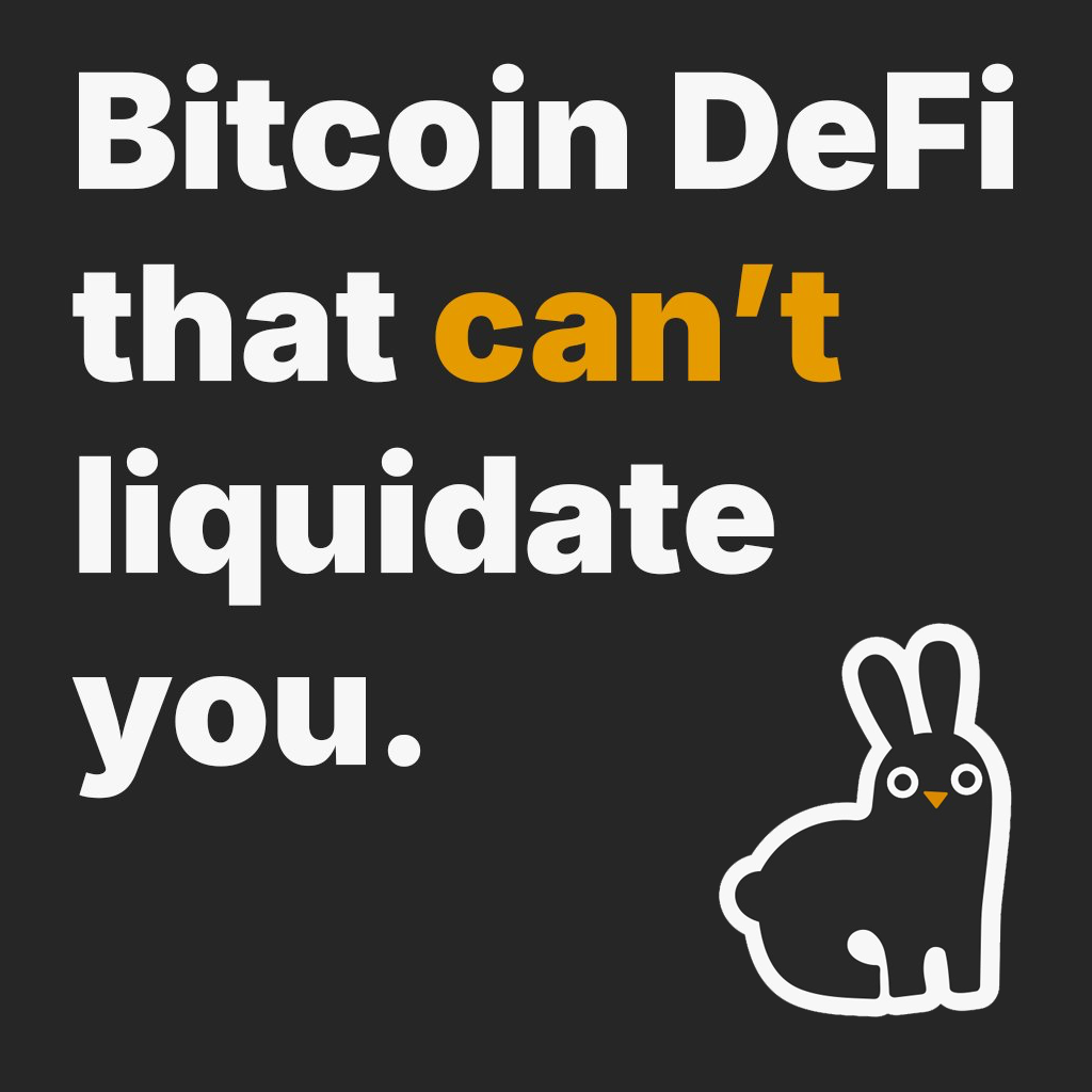 Bitcoin DeFi that can't liquidate you